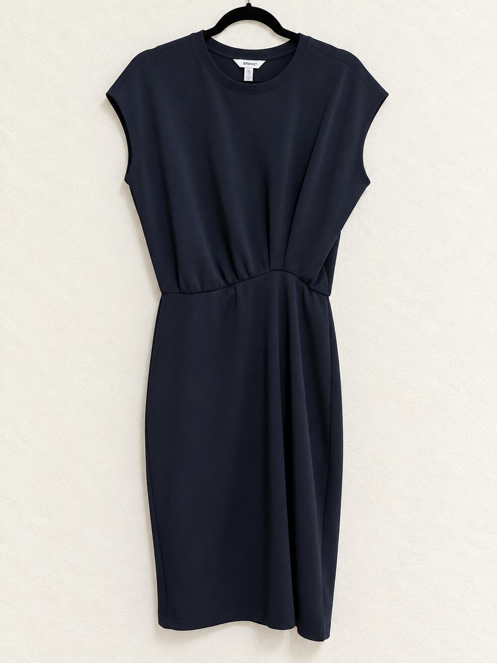 SPANX Cinched Waist Short Sleeve Dress Size M